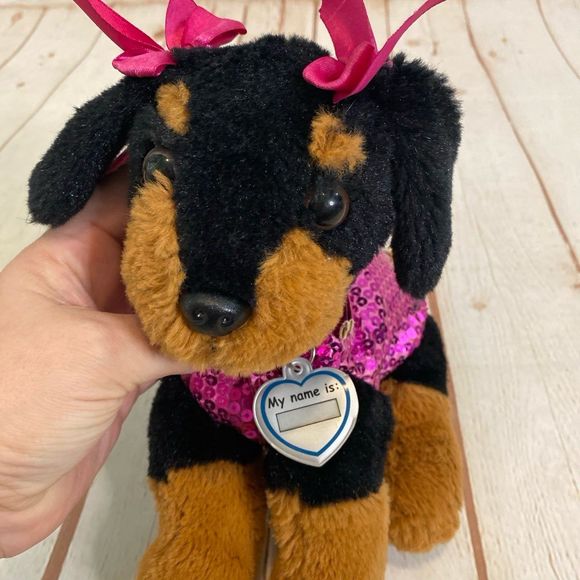 Poochie & Co  Black and Tan Toddler Puppy Purse - Picture 4 of 4